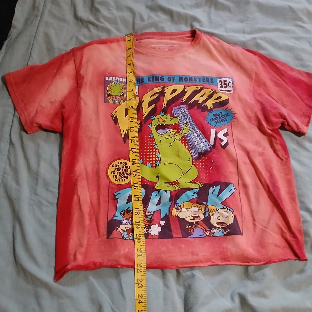 Reptar Kids Graphic T-Shirt‎ - Red. Sz.M